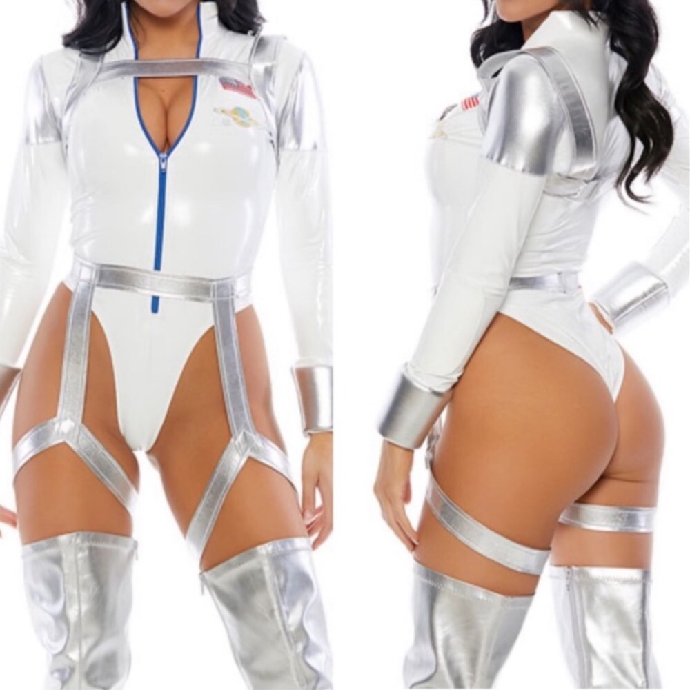 Forplay Blast Off Astronaut Adult Costume New